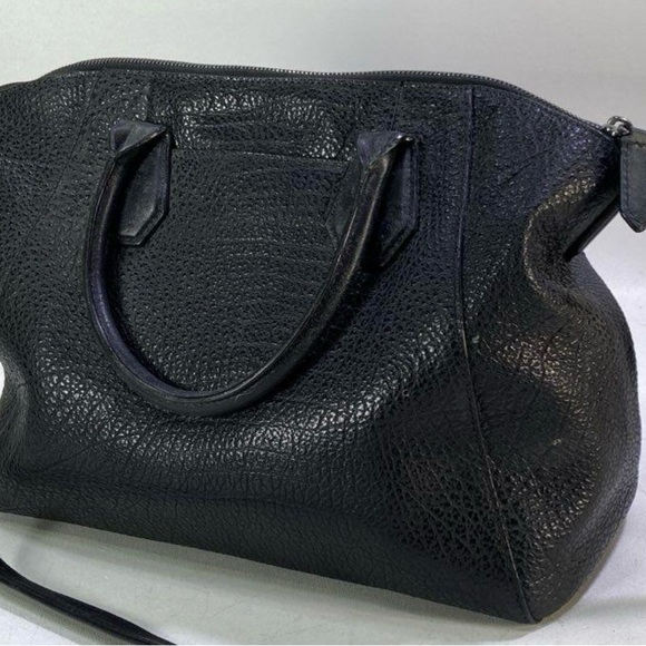 Michael Kors Black Textured Satchel - Picture 2 of 6